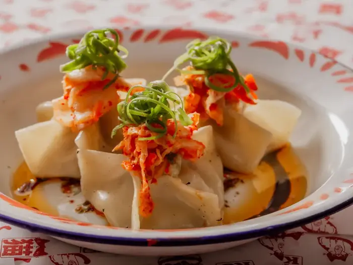 Dumpling de Porco, Camarão e Kimchi